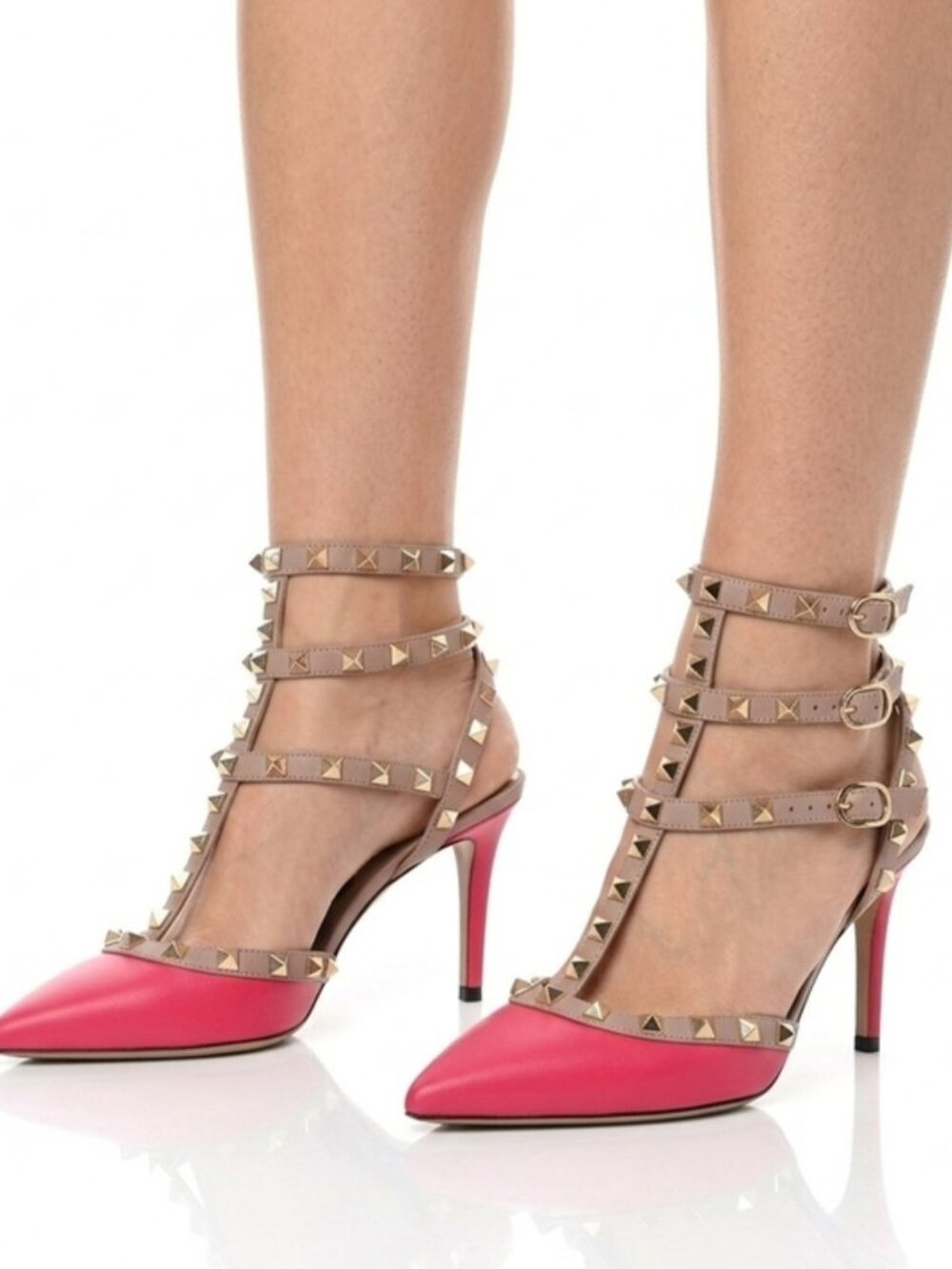 65mm Gently Used - Valentino Garavani Rockstud caged pumps - Picture 7 of 7